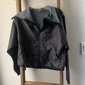 NWOT Champion - women’s black windbreaker size XS